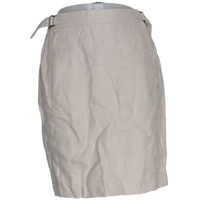 Rok (Beige) van Pauw Amsterdam Cupro, Linnen