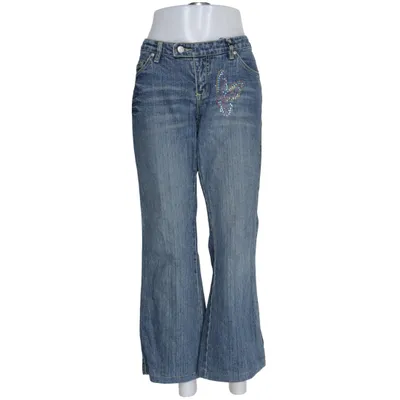 Jeans (Blå) fra Melrose Bomuld, Elastan