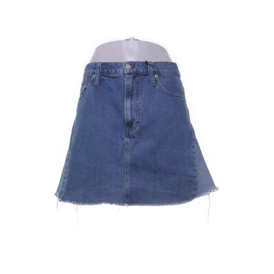 Jeanskjol (Blå) från Madewell Bomull, Elastan