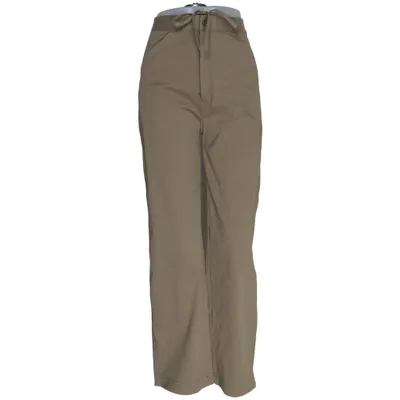Broek (Beige) van Uniqlo U Katoen, Elastaan, Polyester