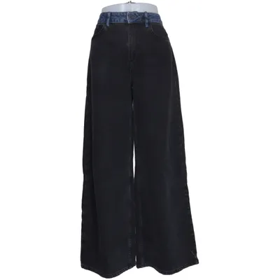 Jeans (Gray, Blue) from Object Cotton, Polyester
