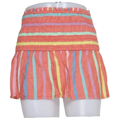 Nederdel (Rød, Flerfarvet) fra American Eagle Bomuld, Linned, Viscose