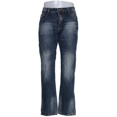 Spijkerbroek (Blauw) van Y.two Katoen, Polyester