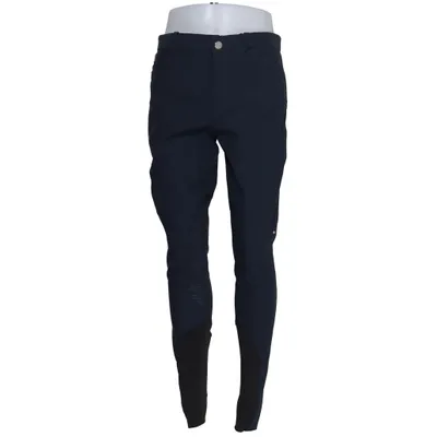 Pantalon d'équitation (Bleu) de Equiline Coton, Élasthane, Polyamide