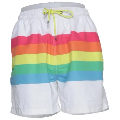 Shorts de bain (Blanc, Multicolore) de McNeal Polyester