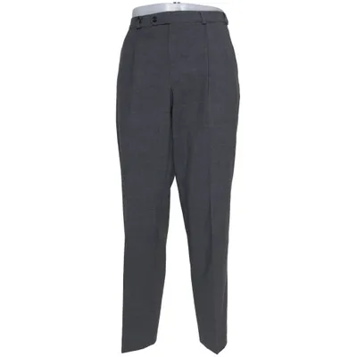 Pantalon de costume (Gris) Élasthane, Laine