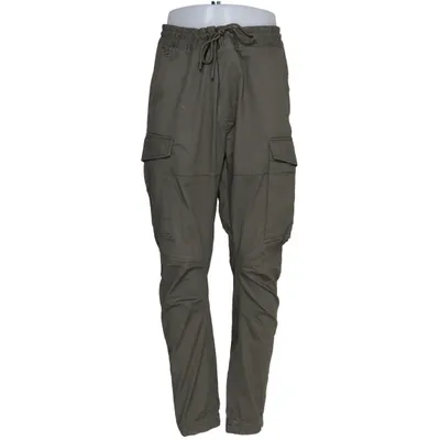Cargo pants (Green) from H&M Man Cotton, Elastane