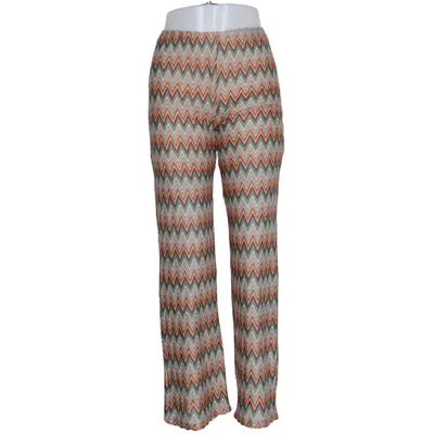 Pantalon patte d'éléphant (Bleu, Marron, Multicolore) de Top Queens Élasthane, Polyester