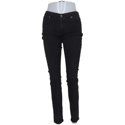 Spijkerbroek (Zwart, Grijs) van 7 for All Mankind Katoen, Elastaan, Lyocell, Polyester, Viscose