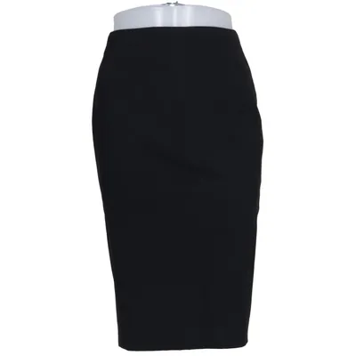 Kokerrok (Zwart) van René Lezard Acetaat, Elastaan, Polyester, Wol