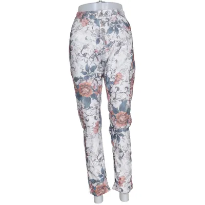 Jeans (Vit, Flerfärgad) från Karostar Bomull, Elastan, Polyester