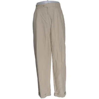 Suit pants (Beige) from Emilio Cloud Cotton, Linen