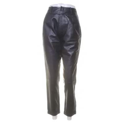 Leather pants (Black) from Milla Polyester, Leather