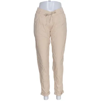 Broek (Beige) van Mamalicious Linnen, Viscose