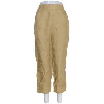 Bukser (Beige) fra Zara Linned