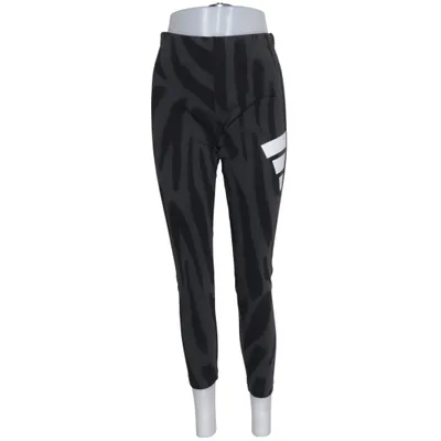 Leggings (Grijs, Zwart) van Adidas Katoen, Elastaan, Gerecycled polyester