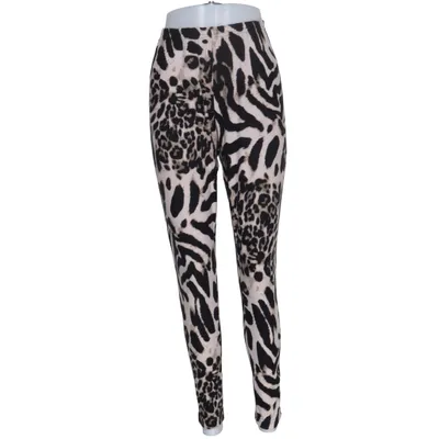 Leggings (Beige, Black) from Simone Elastane, Polyester