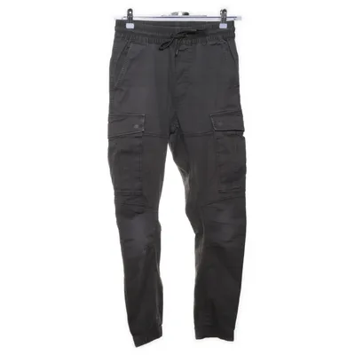 Cargobyxor (Grön) från H&M Man Bomull, Elastan