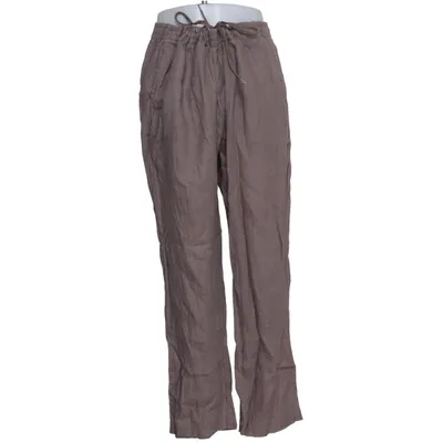 Pants (Beige) from H&M Linen, Polyester, Cotton