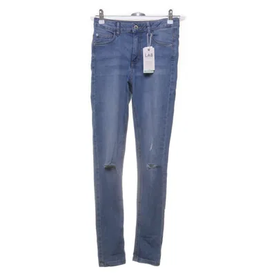 Jeans (Blå) från Lab Industries by KappAhl Polyester, Bomull, Elastan