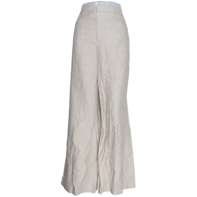 Palazzohose (Beige) von Cubus Leinen, Bio-Baumwolle