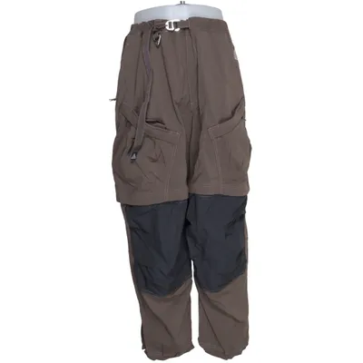 Work pants (Brown, Gray) from Nike ACG Elastane, Polyamide