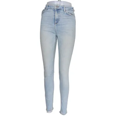 Jeans (High Rise Worn Bleach) fra Karve Bomuld, Elastan, Modal, Polyester