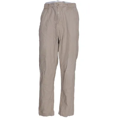 Broek (Beige) van Skagen Katoen, Linnen