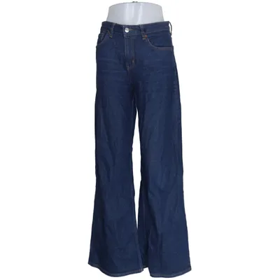 Jeans (Blå) från Never Denim Elastan, Återvunnen bomull
