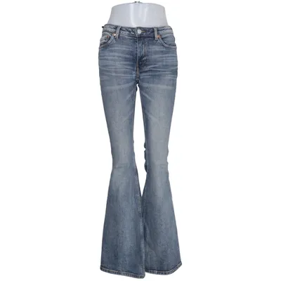 Jeans (Flame Low Flared Jeans) from Weekday Cotton, Elastane