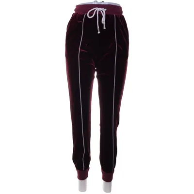 Sweatpants (Red) from Monday Cotton, Elastane, Polyester, Polyurethane
