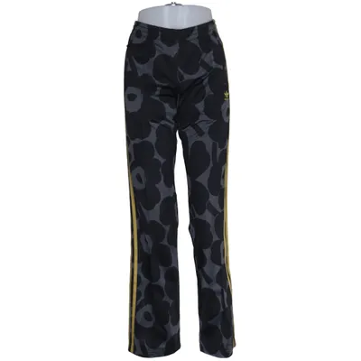 Sporthose (Schwarz, Grau, Gelb) von Adidas x Marimekko Recyceltes Polyester