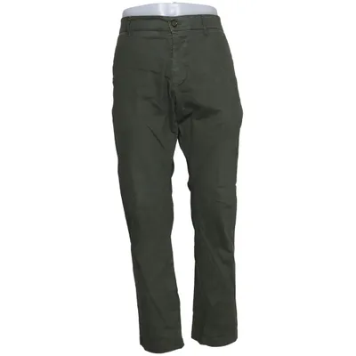 Chinos (Green) from La Chemise Cotton, Elastane