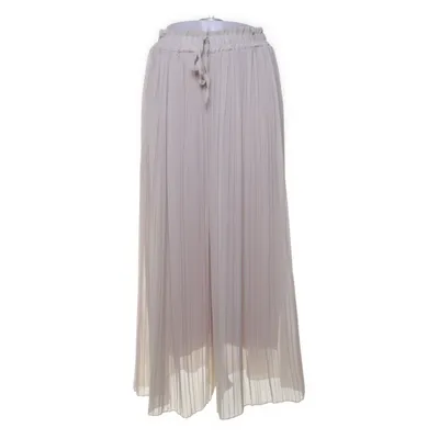 Långkjol (Beige) från Villa Sophie Elastan, Polyester, Viskos