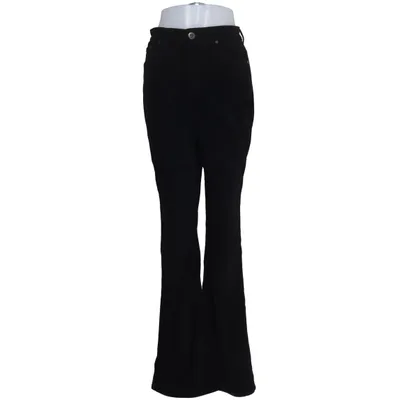 Pantalon en velours (Noir) de Boohoo Blue Polyester