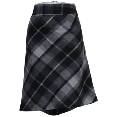 Jupe (Gris, Noir, Blanc) de Your Sixth Sense Polyester, Laine