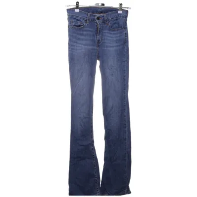 Spijkerbroek (Blauw) van Levi Strauss & Co Katoen, Elastaan