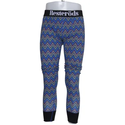 Pyjamasbyxor (Blå, Flerfärgad) från Resteröds Bomull, Elastan