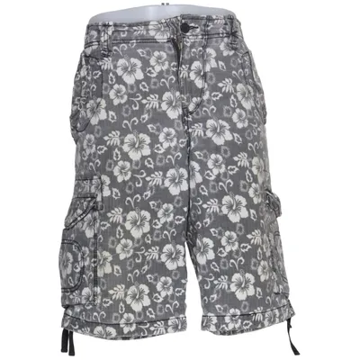Cargo shorts (Gray, White) from Batistini Cotton