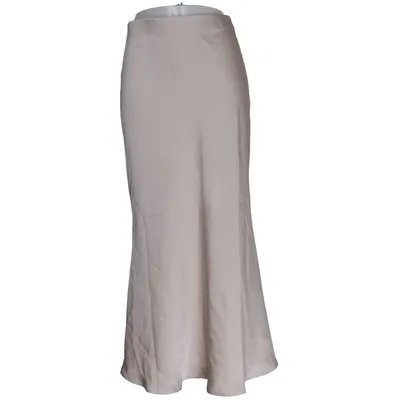 Maxi nederdel (Beige) fra Sollinarry Polyester