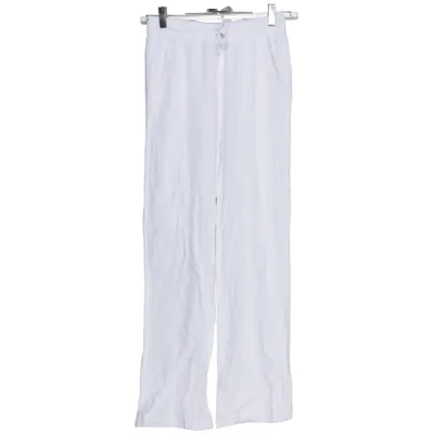 Broek (Wit) van Lager 157 Linnen, Viscose