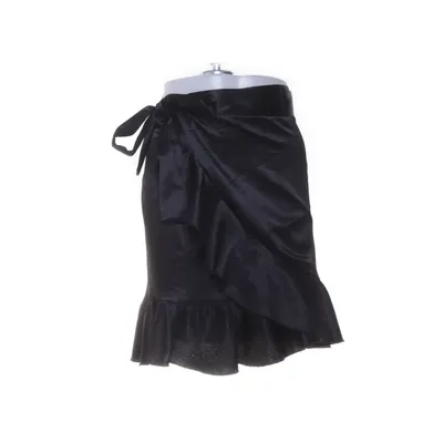 Wrap skirt (Black) from Shk Elastane, Polyester