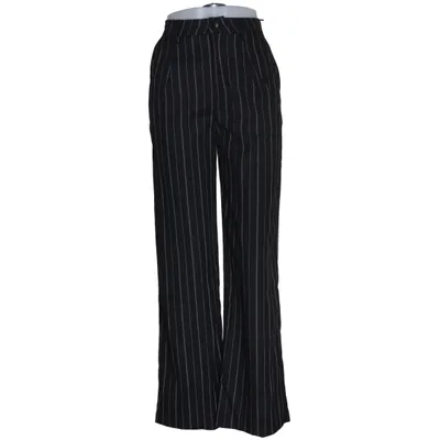 Stoffhose (Schwarz, Weiß) von Divided by H&M Elasthan, Polyester