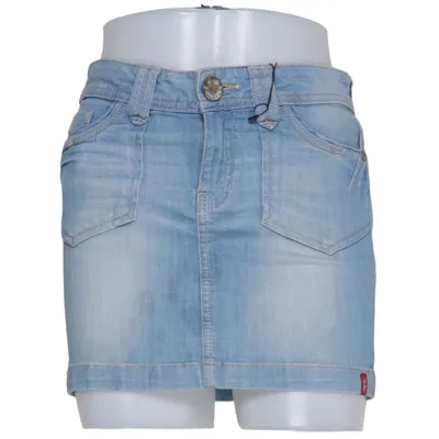 Jeanskjol (Blå) från EDC by ESPRIT Bomull, Elastan