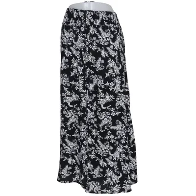 Jupe longue (Noir, Blanc) de Mavi Viscose