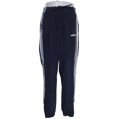 Mjukisbyxor (Blå, Vit) från Adidas Bomull, Återvunnen polyester