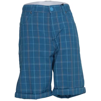 Korte broek (Blauw) van Much More Polyester, Viscose