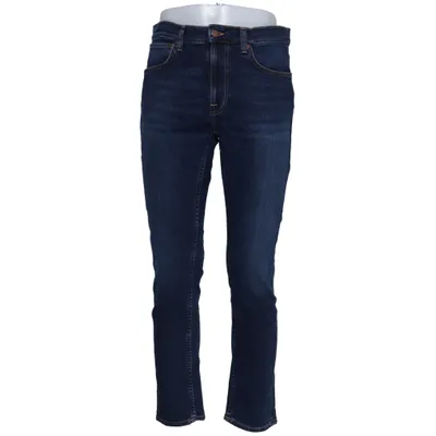 Jean (Lean Dean New Ink) de Nudie Jeans Coton, Élasthane