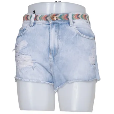 Denim shorts (High Waist Cropp Shorts) from Cropp Cotton