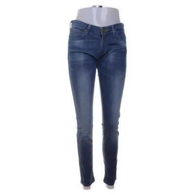 Spijkerbroek (Blauw) van Lee Katoen, Elastaan, Polyester